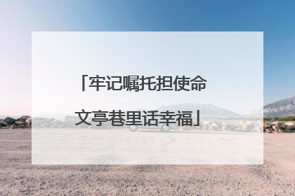 牢记嘱托担使命 文亭巷里话幸福