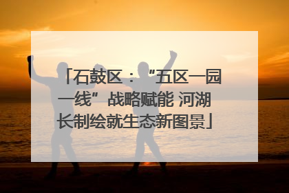 石鼓区：“五区一园一线”战略赋能 河湖长制绘就生态新图景
