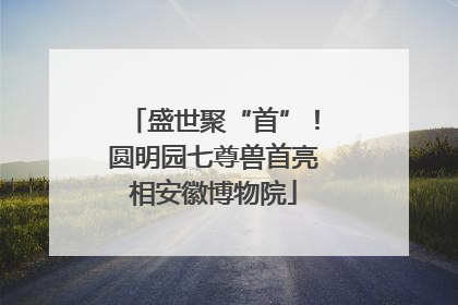 盛世聚“首”！圆明园七尊兽首亮相安徽博物院