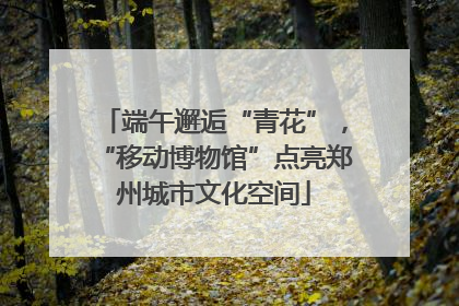 端午邂逅“青花”，“移动博物馆”点亮郑州城市文化空间