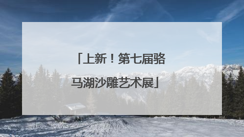 上新！第七届骆马湖沙雕艺术展