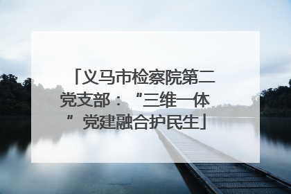 义马市检察院第二党支部：“三维一体”党建融合护民生