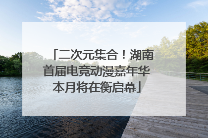 二次元集合！湖南首届电竞动漫嘉年华本月将在衡启幕
