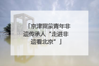 京津冀蒙青年非遗传承人“走进非遗看北京”