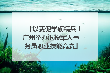 以赛促学砺精兵！广州举办退役军人事务员职业技能竞赛