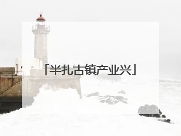 半扎古镇产业兴