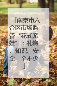 南京市六合区市场监管“花式宠娃”：礼物、知识、安全一个不少