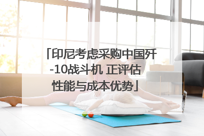 印尼考虑采购中国歼-10战斗机 正评估性能与成本优势