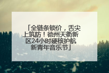 全链条锁价，舌尖上筑防！德州天衢新区24小时硬核护航新青年音乐节