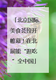 北京国际美食荟拉开帷幕！在北展能“逛吃”全中国