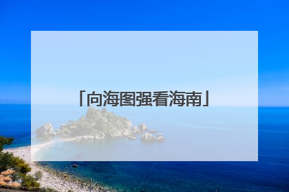 向海图强看海南