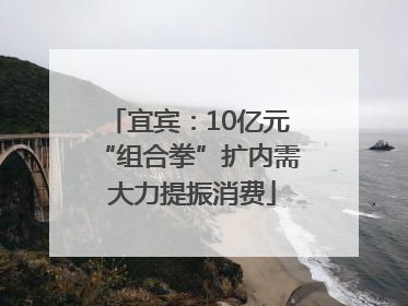 宜宾：10亿元“组合拳”扩内需 大力提振消费