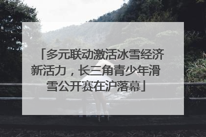 多元联动激活冰雪经济新活力，长三角青少年滑雪公开赛在沪落幕