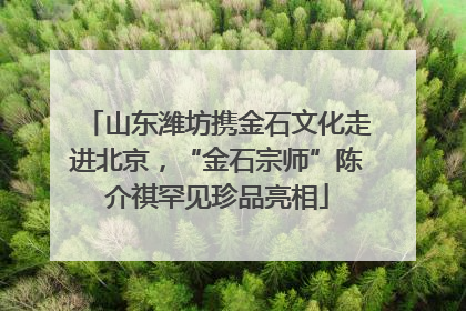 山东潍坊携金石文化走进北京，“金石宗师”陈介祺罕见珍品亮相