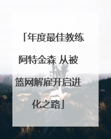 年度最佳教练阿特金森 从被篮网解雇开启进化之路