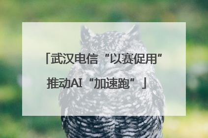 武汉电信“以赛促用”推动AI“加速跑”