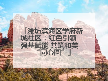 潍坊滨海区学府新城社区：红色引领 强基赋能 共筑和美“同心圆”