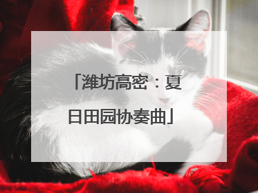 潍坊高密：夏日田园协奏曲