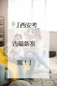 西安考古最新发现！
