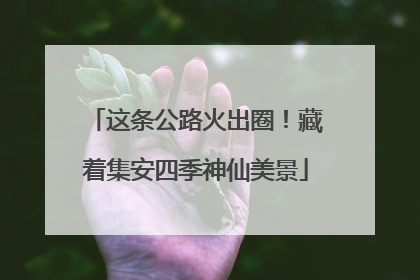 这条公路火出圈！藏着集安四季神仙美景