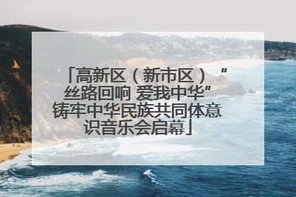 高新区（新市区）“丝路回响 爱我中华”铸牢中华民族共同体意识音乐会启幕