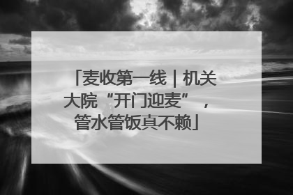 麦收第一线｜机关大院“开门迎麦”，管水管饭真不赖